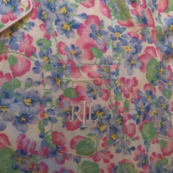 🔥SALE 🔥Valentine’s day 💖NWT PLUS 3X LAUREN Ralph Lauren Pajama Set COTTON - Picture 4 of 11